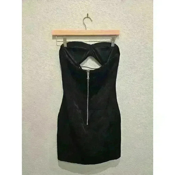 I. AM. GIA SUBRA CORSET DRESS BLACK SIZE SMALL - Picture 4 of 7